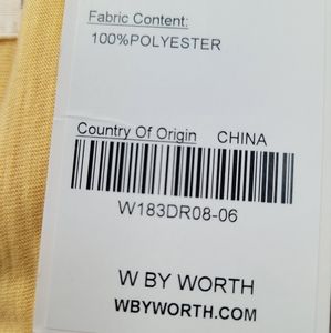 W By Worth Dresses W By Worth Collection Foliage Printgodet Dress